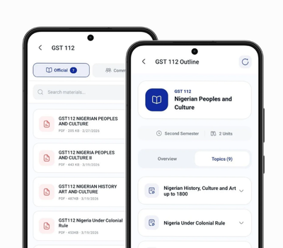Study Library Interface